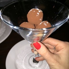 Gluten-free chocolate truffles from Trinity Place Bar & Restaurant